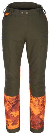 Pinewood - Hunter Pro Xtr 2.0 Camou Trousers metsästyshousut - Vihreä/Oranssi- Metsästyshousut - Miesten