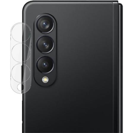 [1-PACK] Galaxy Z Fold 4 Kameralinsskydd i Härdat glas 3D - Clear