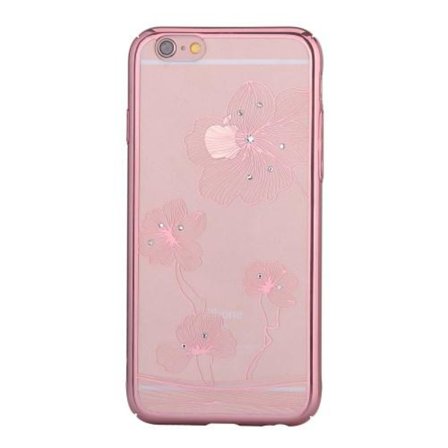 Comma Cover med Swarovski-sten til iPhone 6 / 6S - Rose Gold
