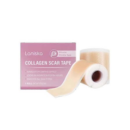 Collagen Ar Tape til Ansigtet, Losveo Silikone Ar Ark til Ansigtsrynker