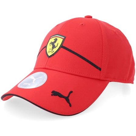 Puma - Rojo adjustable Gorra - Ferrari Race Bb Cap Red Adjustable @ Hatstore