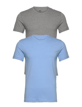 Slim 2Pk Crewneck 1 Two Pack D T-shirt Blå LEVI ́S Men