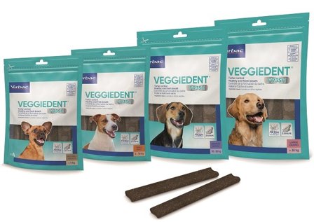 Veggiedent Fresh Salute Cavo Orale Cane Taglia Media 10/30kg 15