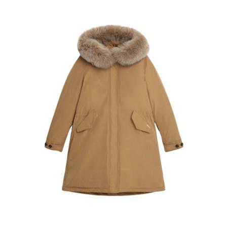 Woolrich Jacka brun, Dam, Dam, Storlek: XS