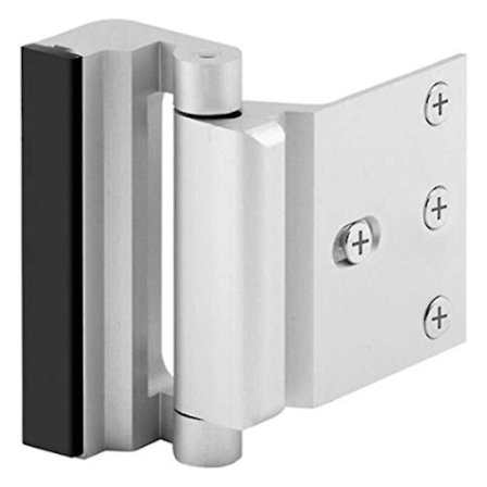 Basics - Sikkerhedsforstærkning til Dør - Sølv