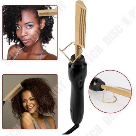 Hårstrykare - TD - 60W-100W - Termostatisk - 80-210°C - Torr och våt