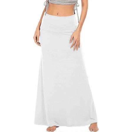 Lange Skørter til Kvinder Efterår Vinter Maxi Skørt Høj Talje