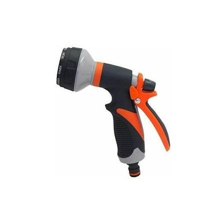 Sprutpistol för 8 lägen vattenslang - Högtryckssprutpistol för trädgård, justerar vattenflödet för trädgårdsbevattning och växter, tvätt