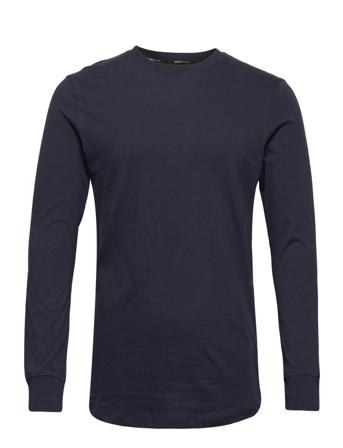 Longsleeve T-Langærmet Skjorte Blå Tom Tailor