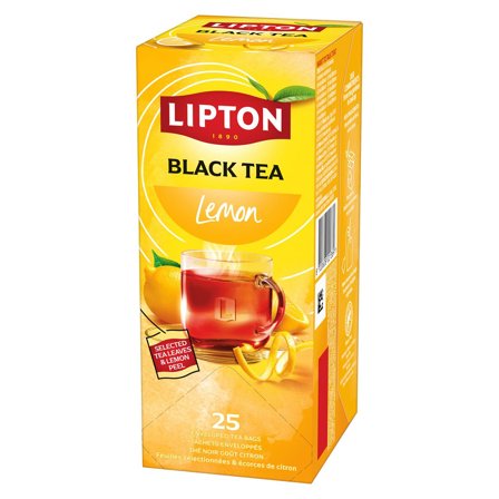 LIPTON Te svart citrus 25/fp - Lyreco - Kök och servering - Kaffe och te - Te