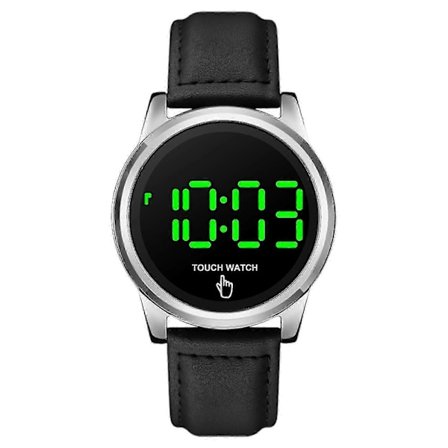 Mode-Led Digital Ur Mænd Berøringsfølsom Skærm Dyb Vandafvisende Sportsur (FMY)