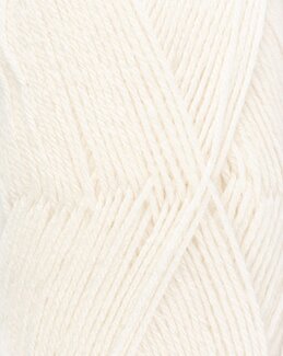 Garn Dale Baby ull Hvid - Dale Garn
