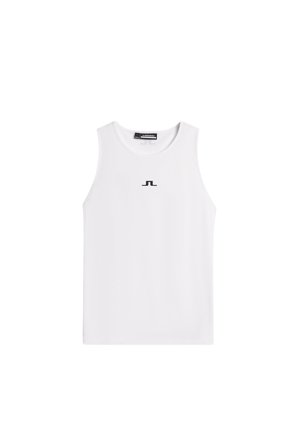 J.Lindeberg - Delia Tank Top - Vit - Kvinna - M