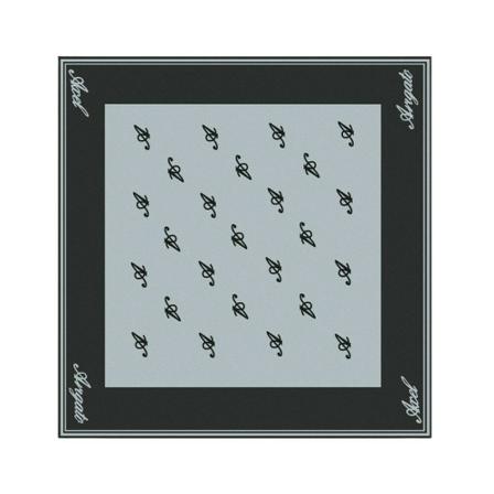 Axel Arigato Signature Silk Halstørklæde Grå, Dame Tørklæder, Størrelse: ONE Size