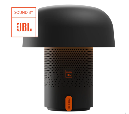 Kooduu SensaPlay høyttaler lampe oppladbar antrasitt