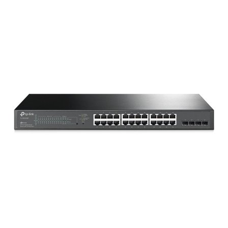 TP-Link JetStream TL-SG2428P - switch - 24 porter - smart - rackmonterbar
