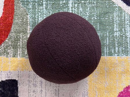 MT Studio Pute Ball MørkBrun Ø30