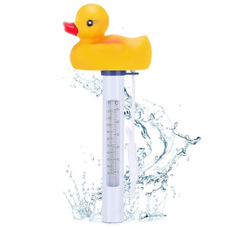 Flydende Pooltermometer, Flydende Termometer Med Snøre, Ande-Stil Vandtermometer