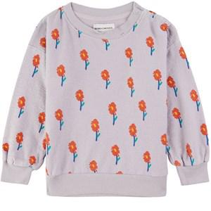 Kids - Bobo Choses Floral Jumper Purple 6-12 Months - Jumpers and knitwear - 6-12 months - Purple