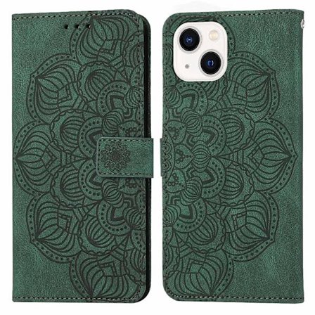 Mandala-präglat case till iPhone 15