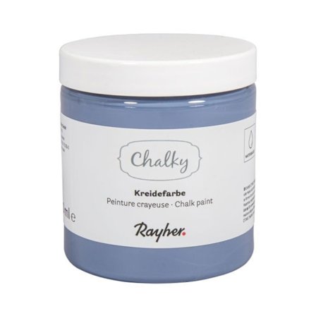 Blågrå Chalk Paint - Chalky Finish - 230 ml