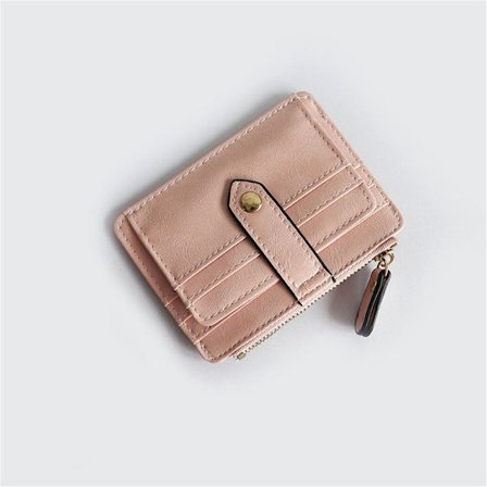 Kredit ID-kortshållare Läderplånbok ROSA