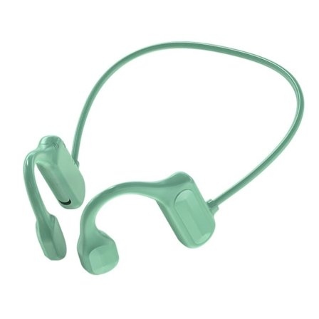 Trådløse sportshovedtelefoner med knogleledning Bl09 Model Bluetooth 5.2 Headset til træning, løb og kørsel Grøn