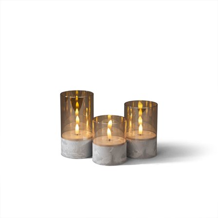 Konstsmide - LED-lys Ljus med glasdekoration LED Flerfärgad