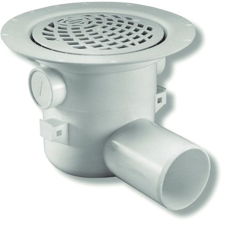 Purus Våge 7113598 Gulvsluk 150 mm, 3 ekstra innløp, Innendørsavløp