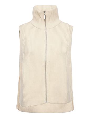Gorm Zip Vest White Just Female