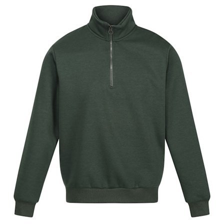 Regatta Professional Herr Quarter Zip Sweatshirt S Mörkgrön