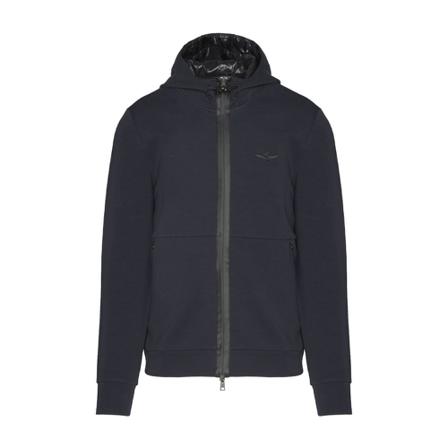 Aeronautica Militare Fabric hood Blå, Herre Herrejakker