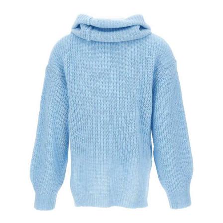 Liu Jo, Turtlenecks Blauw, Dames, Maat:L
