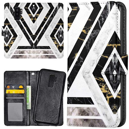 Samsung Galaxy S9 Plus - Lompakkokotelo/Kuoret Kiero Kuosi