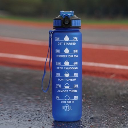Vattenflaska Sport Drickskopp Plast Vattenkopp
