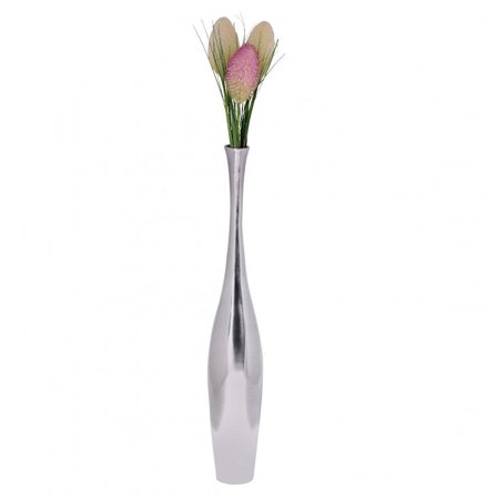 Rootz Aluminium Blomstervase - Dekoration - Moderne Vase - Design - Sølv