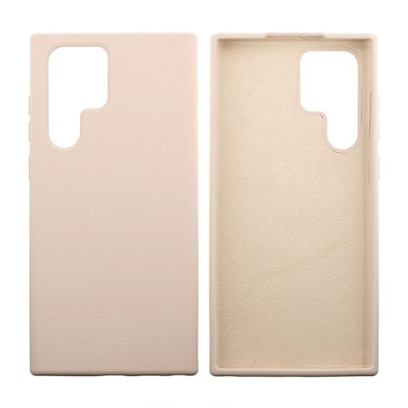 Samsung Galaxy S22 Ultra Silikonskal Rvelon - Beige