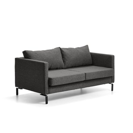 Sofa HARMONY, 2,5-seater, fabric GAVA, anthracite