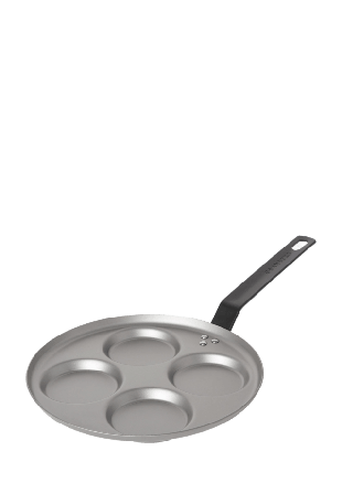 GRANBERG Plättlagg kolstål 26 cm Stekpannor Grå ONESIZE