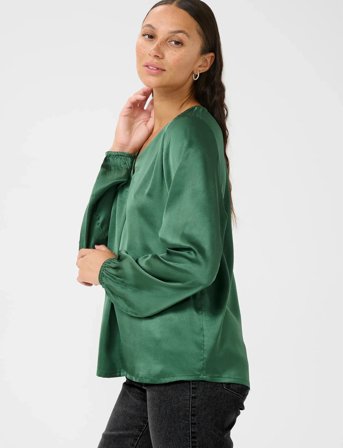 Kaffe Kalana Blouse - Green - 38
