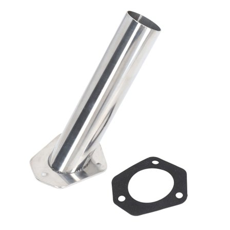 9 tommers båt stangholder i rustfritt stål, flush montering, 30 grader, fiskesstangholder for marinebåt