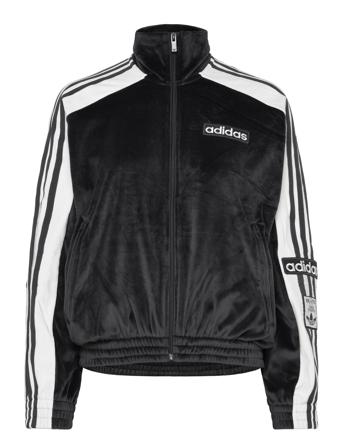 Adibreak Velour Track Top Sport Women Sport Clothing Sport Sweat-shirts & Hoodies Sport Sweat-shirts Black Adidas Originals