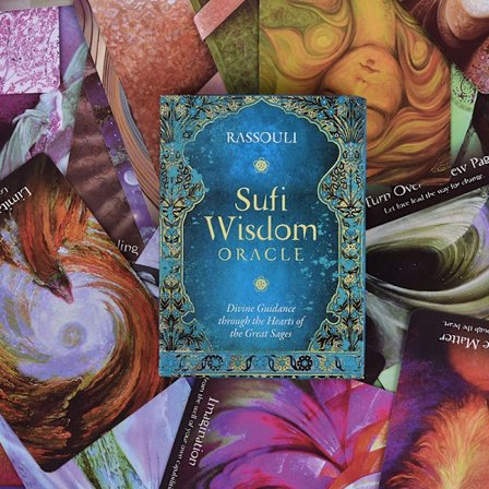 Sufi Visdom Orakelkort Tarotkort Spillekort A 44 Kort D - Perfekt