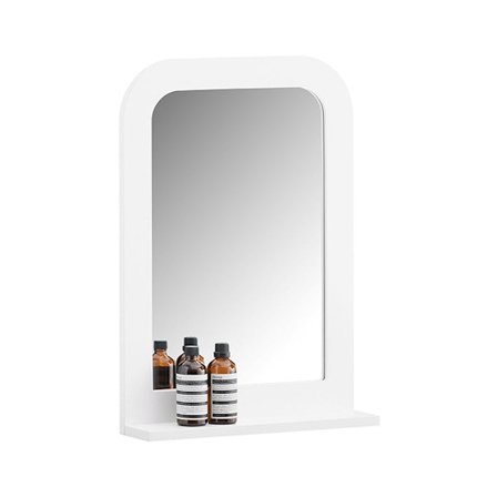 Rootz Wall Mirror Shelf - Badeværelsets hylde - Opbevaringsstativ - Tidløs design - 38x54x9cm