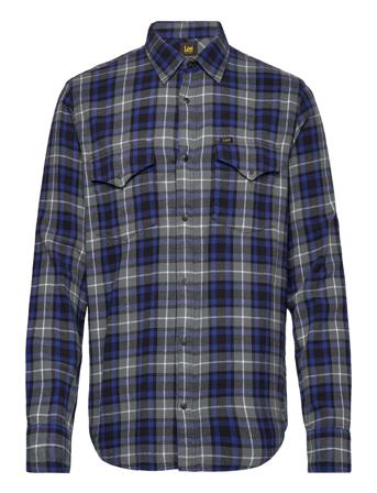 Clean Reg Western Skjorta Casual Multi/mönstrad Lee Jeans