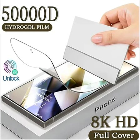 2-4 stk. Fuld Dækkende Fleksibel Silikone Hydrogel Film Til Samsung S24 S25 Ultra S25 Edge S23 S21 FE S22 S20 S10 Skærmbeskytter Samsung S24 Ultra