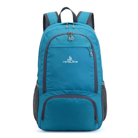 Rejse Rygsæk 45X36X20 easyJet, 32L Letvægts Foldbar Udendørs Sports Vandafvisende Rygsæk til Vandreture Camping Vandreture Sport Klatring Blå