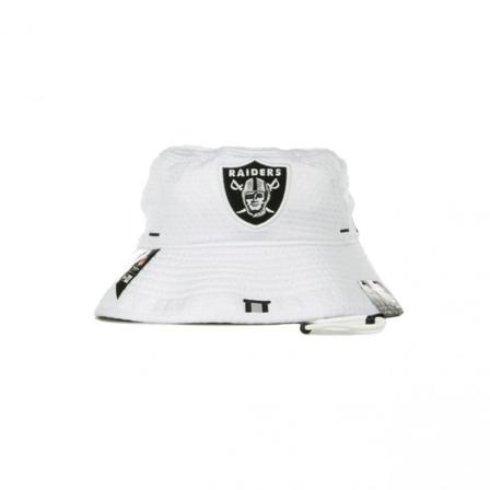 New Era Bucket Official NFL 19 Fishing Chapel 19 Training Camp Oakrai , Wit , unisex , Maat: ONE Size Hoeden