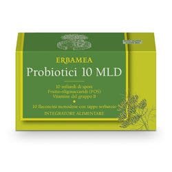 Erbamea Probiotici 10Mld 10 Flaconcini