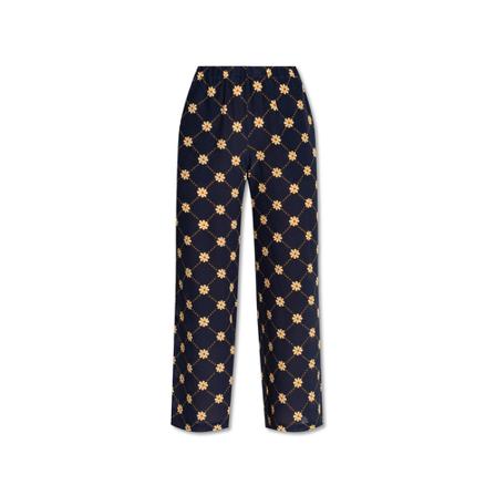 Marni Silk Bukser Blå, Dame Bukser
